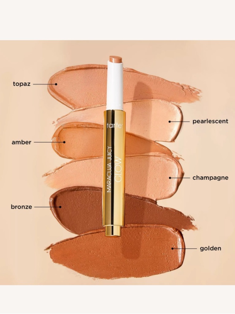 TARTE | “Amber Glow” Maracuja Juicy Glow Highlighter NEW NWT NIB